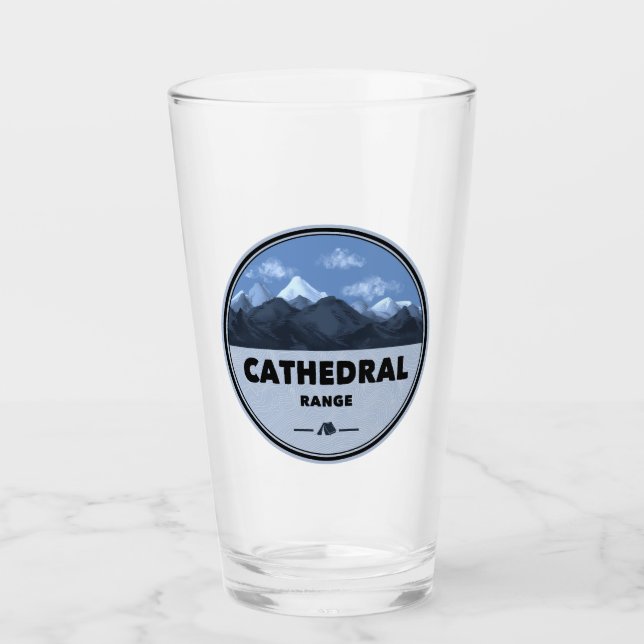 Cathedral Range California Camping Glass (Front)