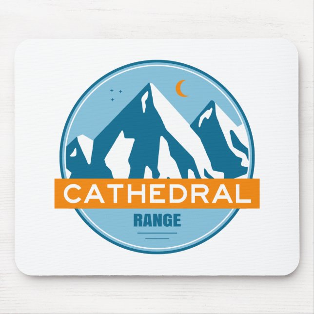 Cathedral Range California Mouse Pad (Front)