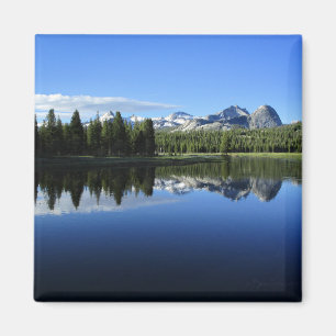 Cathedral Range Over Tuolumne River - Yosemite Magnet