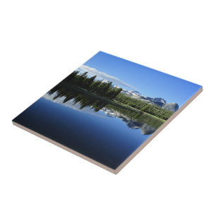 Cathedral Range Over Tuolumne River - Yosemite Tile