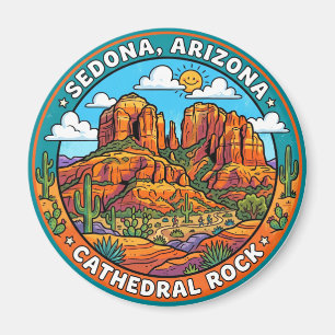 Cathedral Rock Arizona Magnet