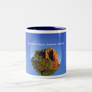 Cathedral Rock, Arizona Two-Tone Coffee Mug