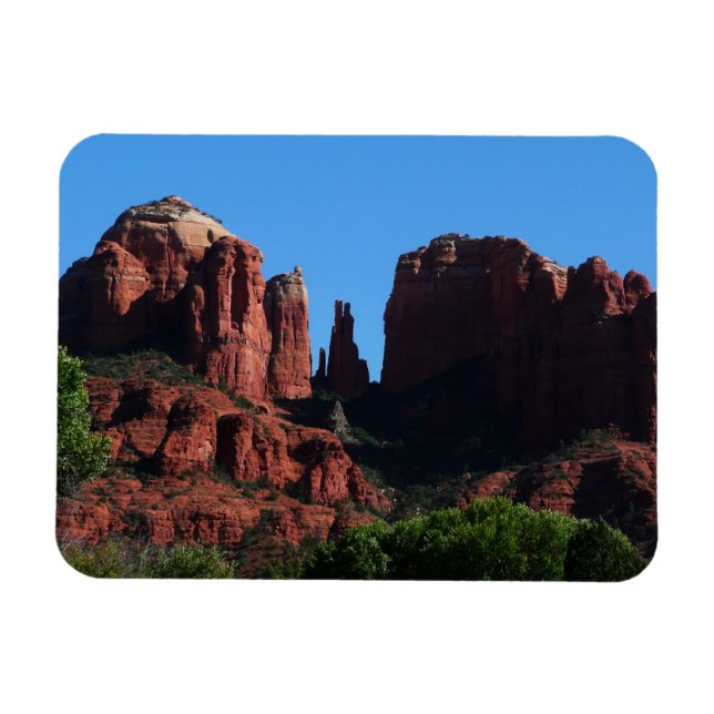 Cathedral Rock in Sedona Arizona Monument Magnet (Horizontal)