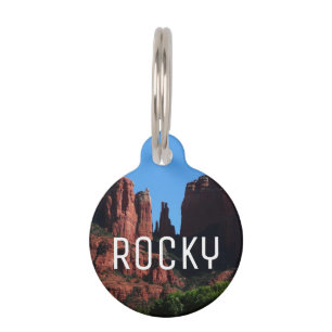 Cathedral Rock in Sedona Arizona Monument Pet Tag