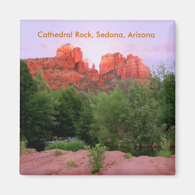 Cathedral Rock, Sedona, Arizona Magnet (Front)