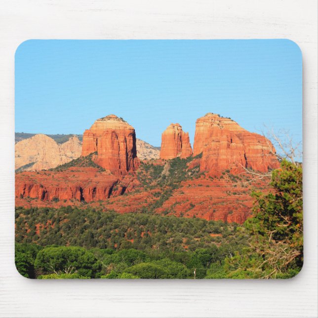 Cathedral Rock Sedona Arizona Mouse Pad (Front)