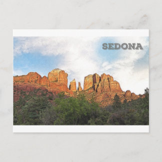 Cathedral Rock - Sedona, AZ Postcard