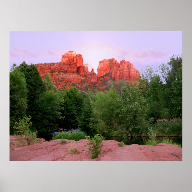Cathedral Rock Sedona Poster (Front)
