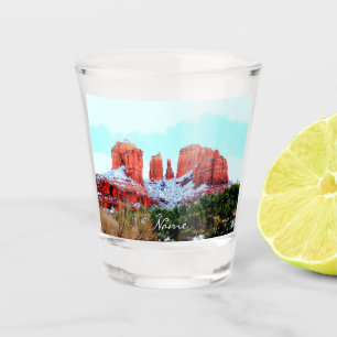 Cathedral Rock Sedona Thunder_Cove Shot Glass