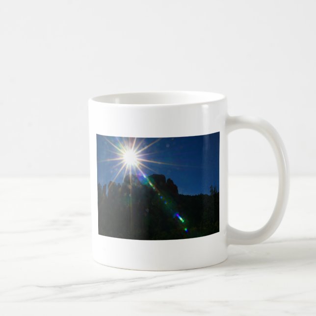 Cathedral Rock Vortex horizontal Coffee Mug (Right)