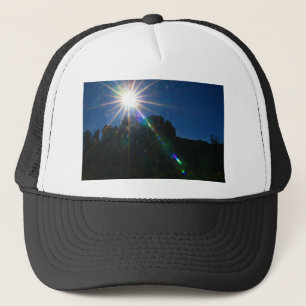 Cathedral Rock Vortex horizontal Trucker Hat