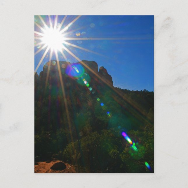 Cathedral Rock Vortex Postcard (Front)