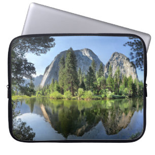 Cathedral Rocks Over the Merced River - Yosemite Laptop Sleeve
