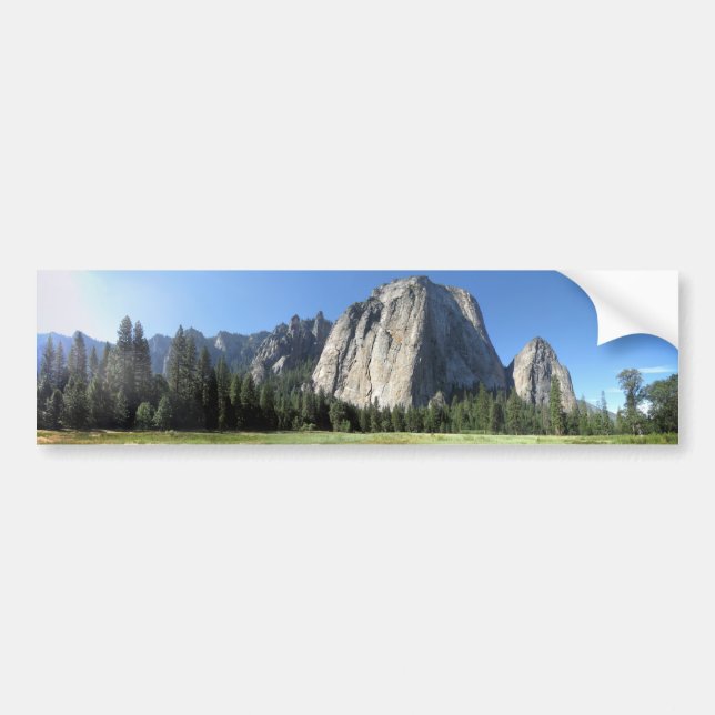 Cathedral Rocks - Yosemite Bumper Sticker (Front)