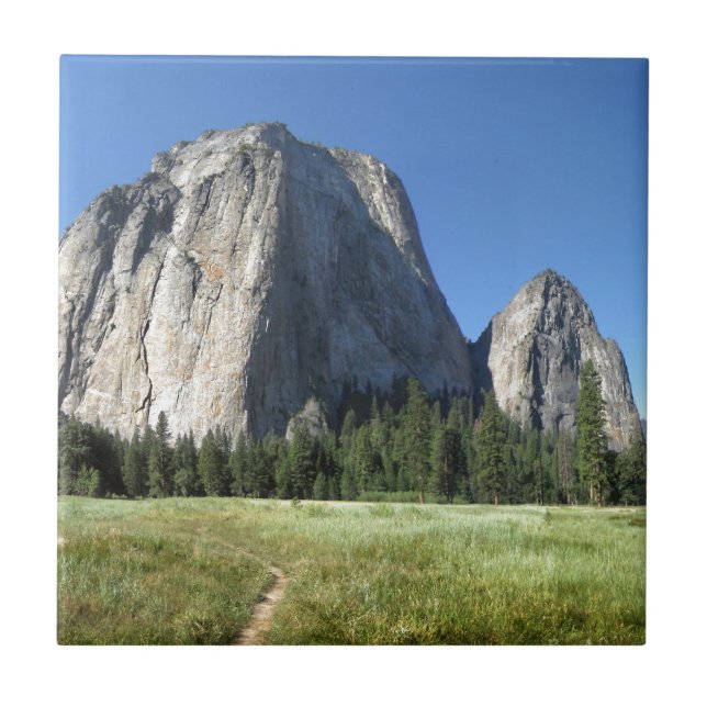 Cathedral Rocks - Yosemite Ceramic Tile (Front)