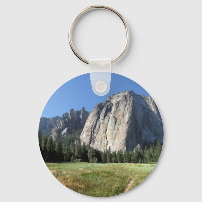 Cathedral Rocks - Yosemite Key Ring (Front)