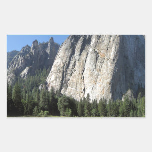 Cathedral Rocks - Yosemite Rectangular Sticker