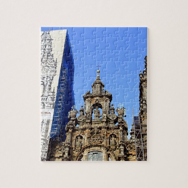 Cathedral, Santiago de Compostela, Spain Jigsaw Puzzle (Vertical)