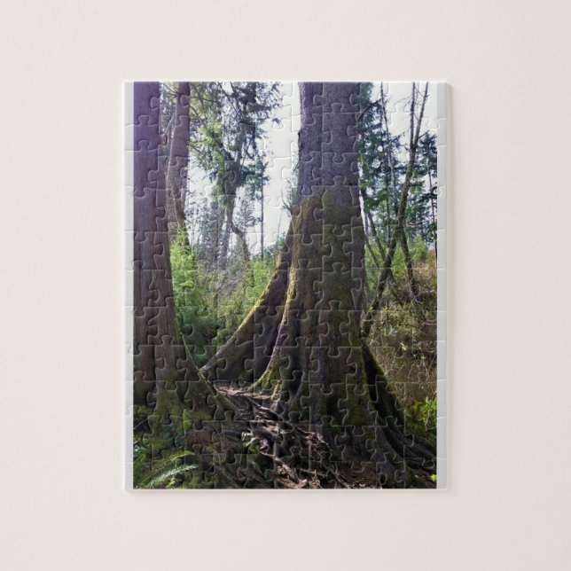 Cathedral Tree, Astoria, Oregon Jigsaw Puzzle (Vertical)