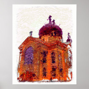 Cathedral, Williamsburg, Brooklyn Print