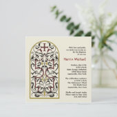 Cathedral Window Invitation (Standing Front)