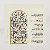 Cathedral Window Invitation (Front/Back)