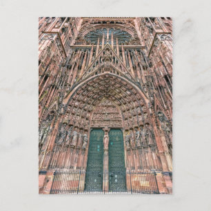 Cathedrale Notre-Dame, Strasbourg, France Postcard