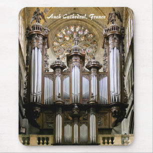 Cathédrale Sainte-Marie, Auch,  organ mousepad