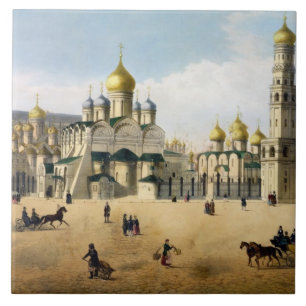 Cathedrals of the Annunciation and the Archangel, Ceramic Tile