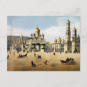 Cathedrals of the Annunciation and the Archangel, Postcard