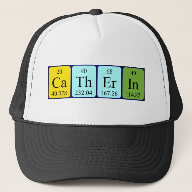 Catherin periodic table name hat (Front)