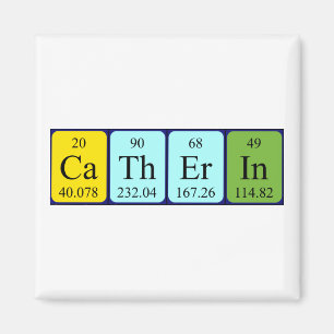 Catherin periodic table name magnet