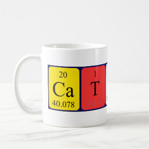 Catherin periodic table name mug