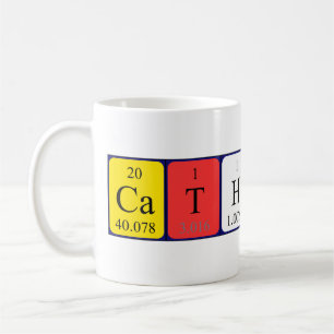 Catherin periodic table name mug
