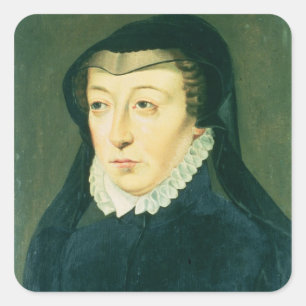 Catherine de Medici Square Sticker