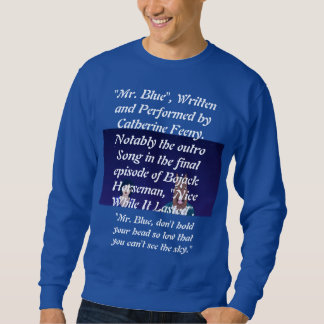 Catherine Feeny Bojack Horseman - Blue Sweatshirt