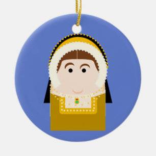 Catherine Howard Tudor Queen Ceramic Ornament