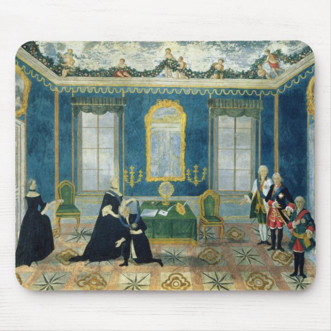 Catherine II recalling Chancellor Alexey Mouse Pad (Front)