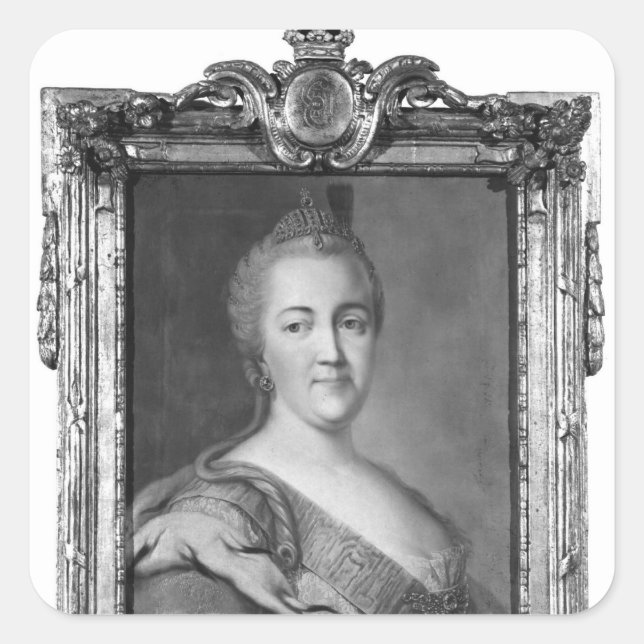 Catherine II Square Sticker (Front)