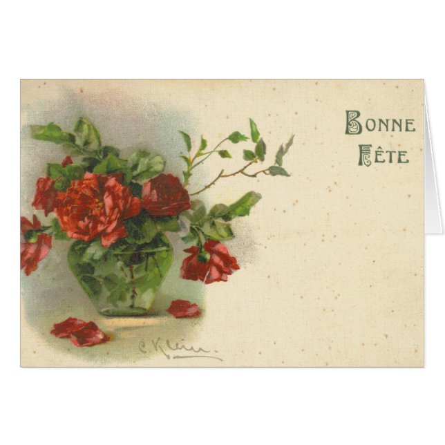 Catherine Klein Vintage Postcard Reproduction (Front Horizontal)