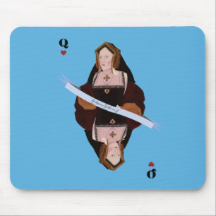 Catherine of Aragon card Mouse Pad