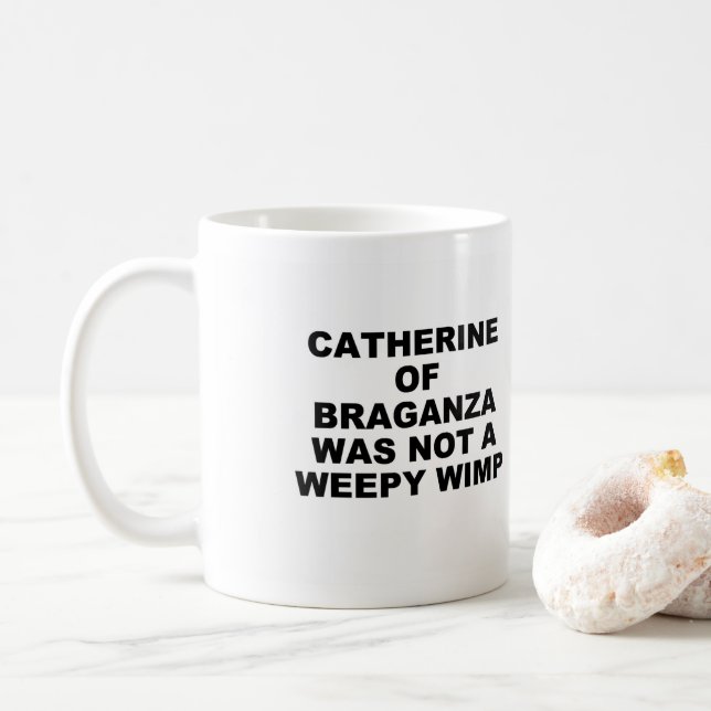 Catherine of Braganza Coffee Mug (With Donut)