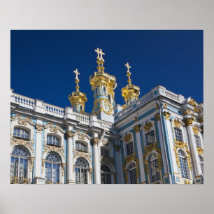 Catherine Palace Chapel detail Poster
