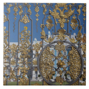 Catherine Palace, palace gate Ceramic Tile