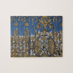 Catherine Palace, palace gate Jigsaw Puzzle