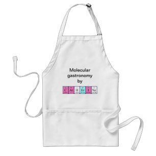 Catherine periodic table name apron