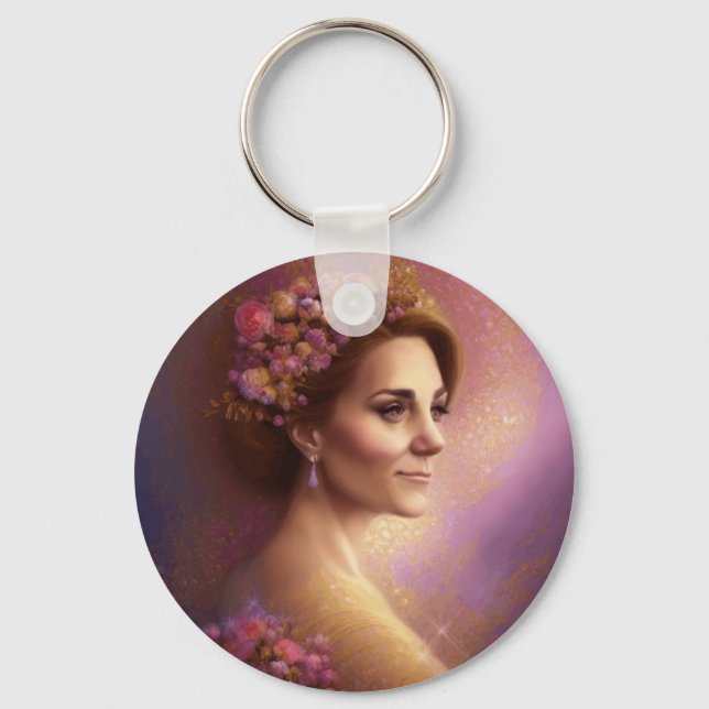 Catherine Princess Of Wales Key Ring (Front)