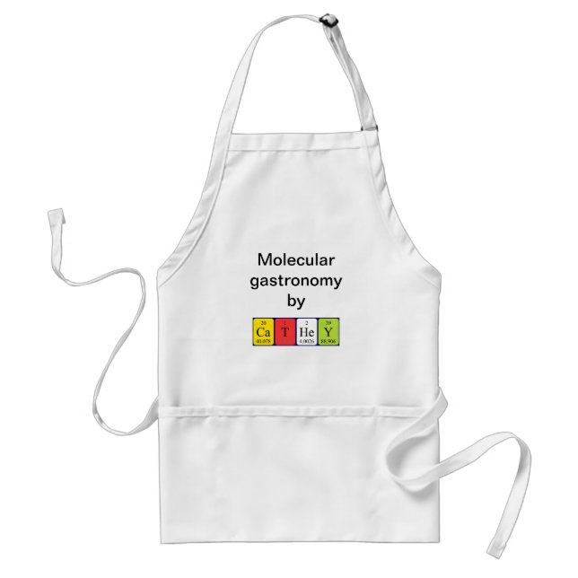 Cathey periodic table name apron (Front)