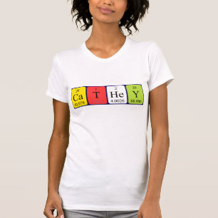 Cathey periodic table name shirt