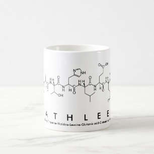 Cathleen peptide name mug